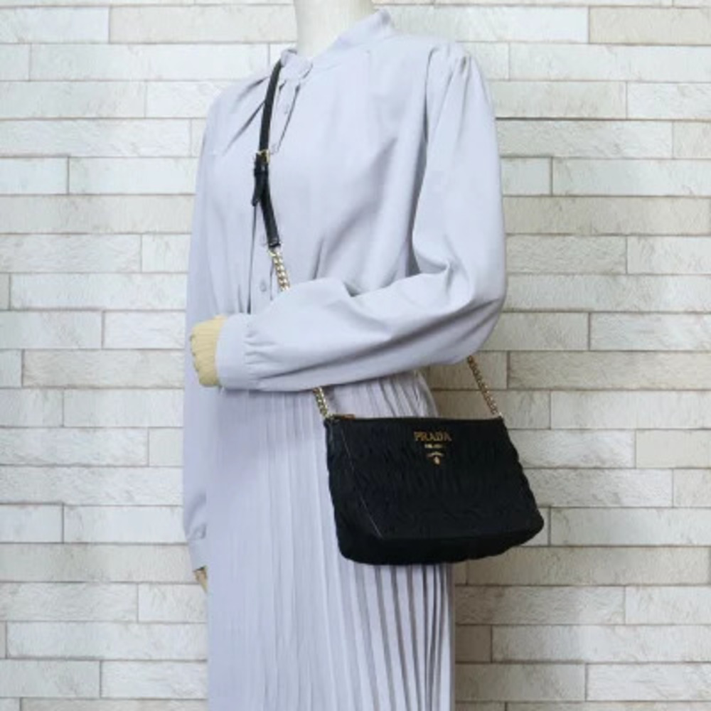 Prada Shoulder Black Chain Bag